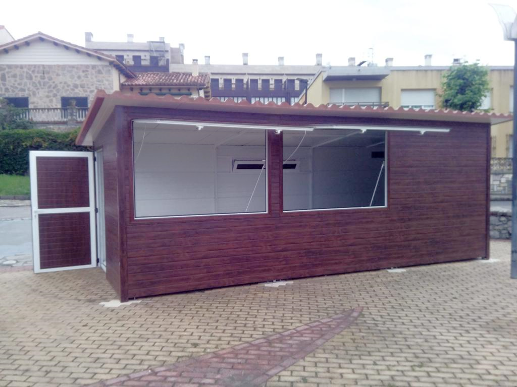 Chiringuito de madera 
